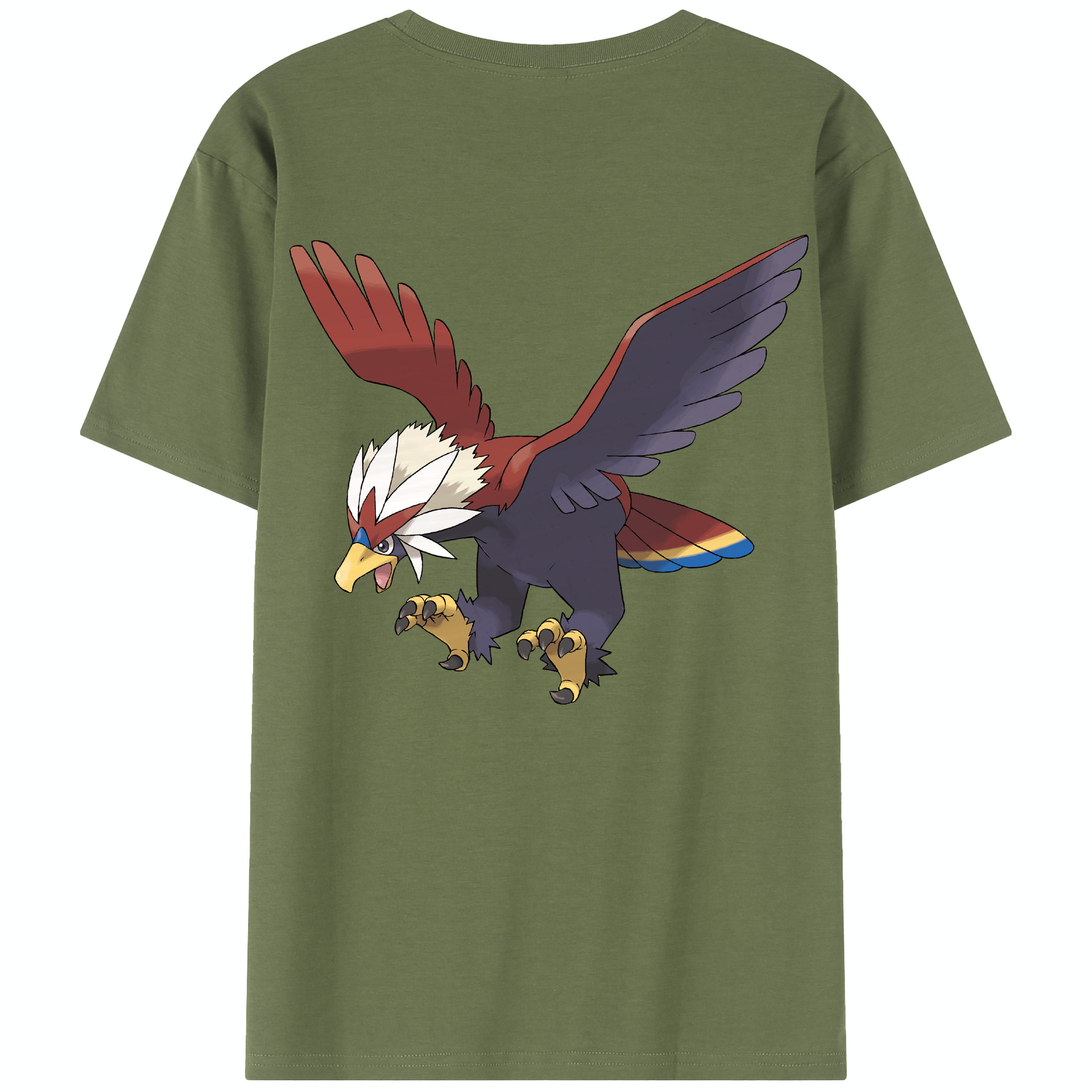 （画像用） ポケットモンスター Pokémon 綿100％半袖Tシャツ（背面プリント）